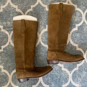 Frye Vintage Suede Knee High Boots sz 5.5